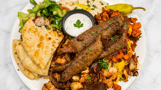 Mixed Platter Dinner (3 Meats).