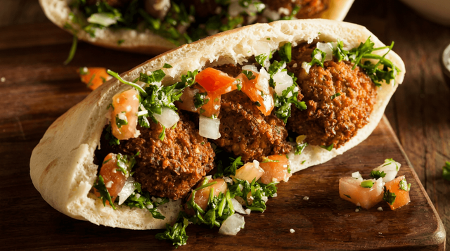 Falafel Sandwich.