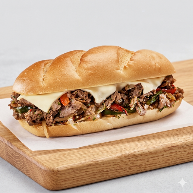 Steak & Cheese Grinder.