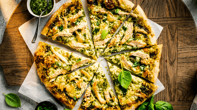 Roasted Chicken Pesto.