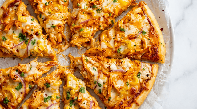 Buffalo Chicken Pizza.