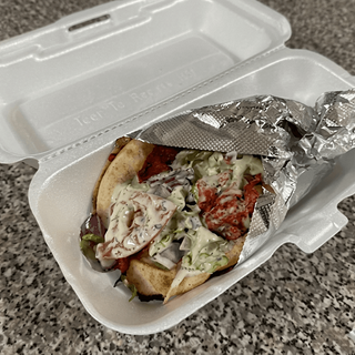 Spicy Chicken Shawarma Sandwich