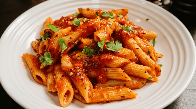 Pasta with Sauce.