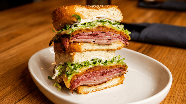 Pastrami Grinder.