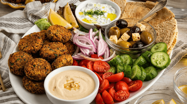 Falafel Dinner.