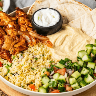 Spicy Chicken Shawarma Dinner