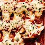 STUFFED SHELLS WITH MOZZARELLA