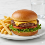 Cheeseburger with Fries