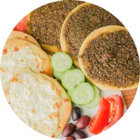 Cheese With Zaatar