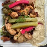 Choice of Meat w/ Two Appetizers