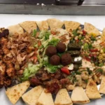Mix Shawarma Platter-(any 3 meats)